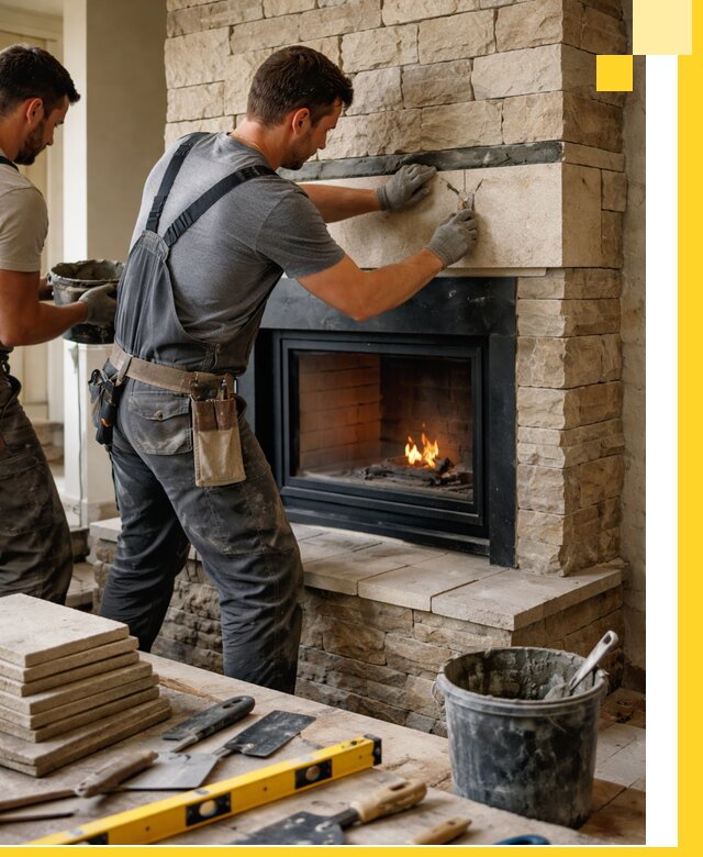 Проектирование и установка открытых каминов в Шарыпове