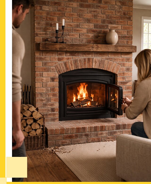 Кирпичные камины под ключ в Шарыпове от 151575 р. | ЭриданШрп