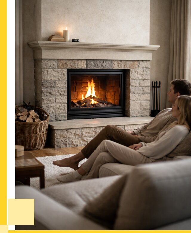 Камины в частном доме под ключ в Шарыпове от 202100 р. | ЭриданШрп