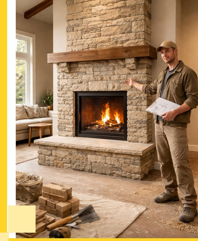 Камины под ключ в Шарыпове от 181890 р. | ЭриданШрп — установка