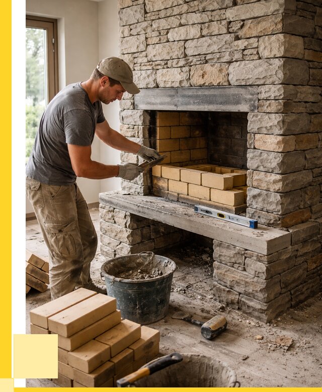 Кладка каминов и камина в Шарыпове от 25263 р. ЭриданШрп