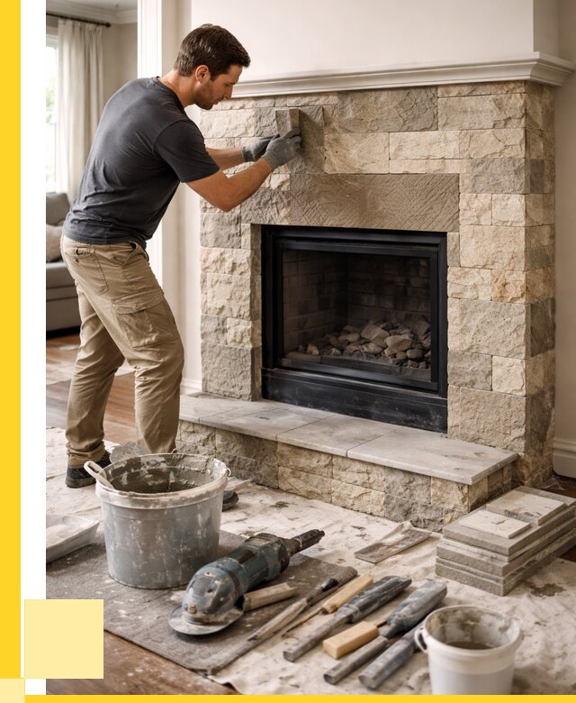 Ремонт каминов и печей в Шарыпове от 15158 р. | ЭриданШрп