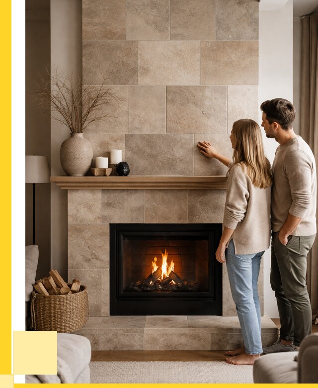 Облицовка каминов керамогранитом в Шарыпове от 4547 р. | ЭриданШрп