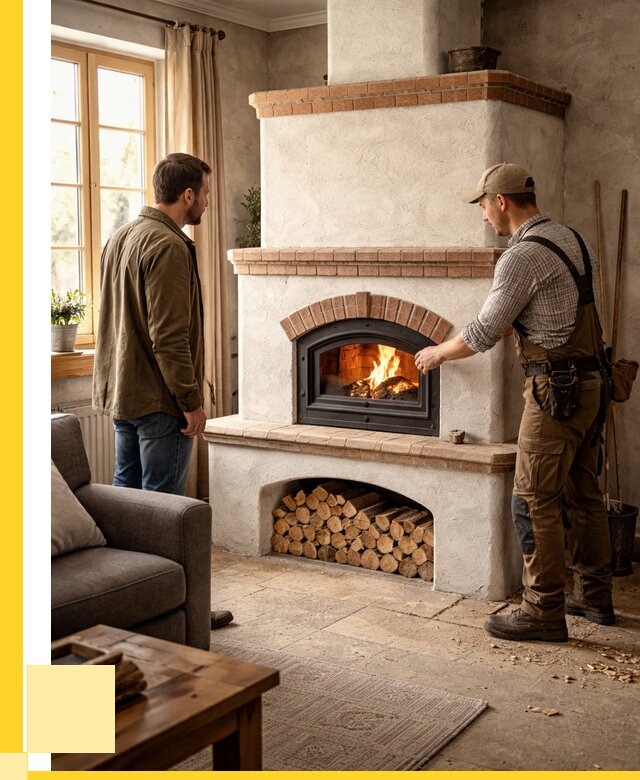 Печи камины в Шарыпове: кирпичные, изразцовые от 60630 р. | ЭриданШрп