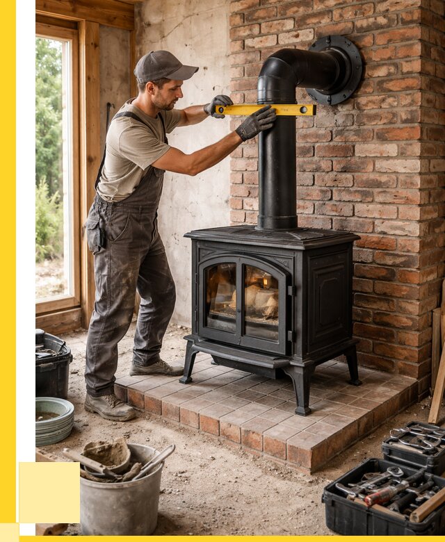 Монтаж печей установка банной печи в Шарыпове от 15158 р. | ЭриданШрп