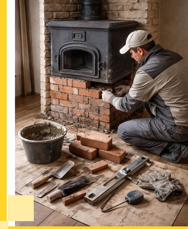 Ремонт печей в Шарыпове от 12126 р., услуги печника ЭриданШрп