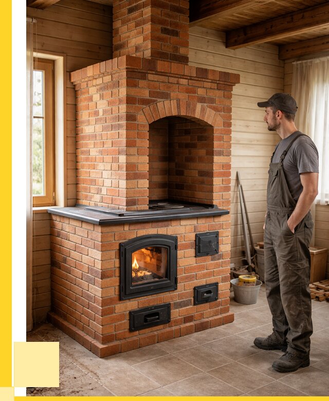 Кирпичные печи в Шарыпове: купить от 151575 р. | ЭриданШрп