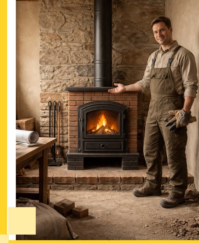 Печи отопительные из кирпича в Шарыпове от 80840 р., ЭриданШрп