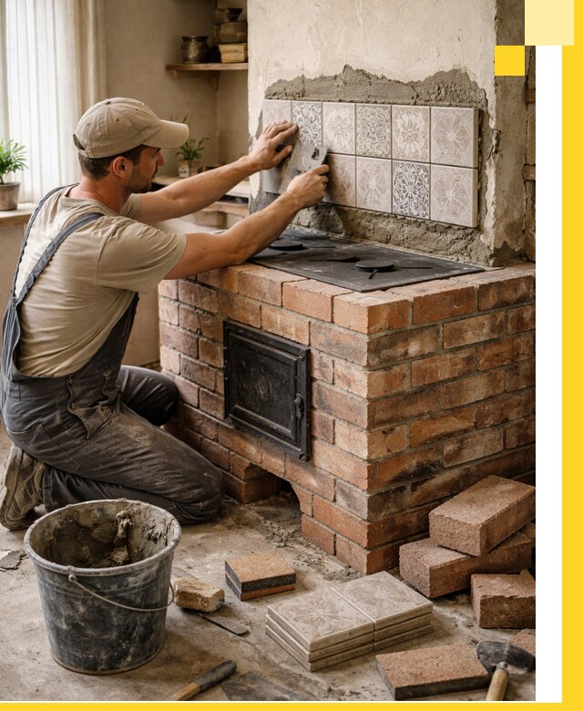 Печи с плитой на заказ монтаж гарантия и сервис в Шарыпове