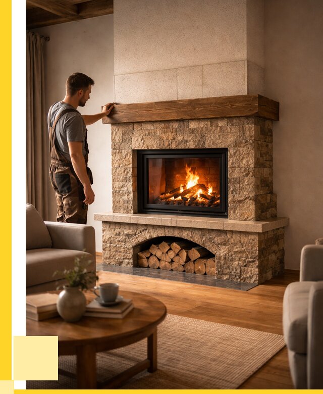 Печи камины для дома под ключ в Шарыпове от 55578 р. | ЭриданШрп