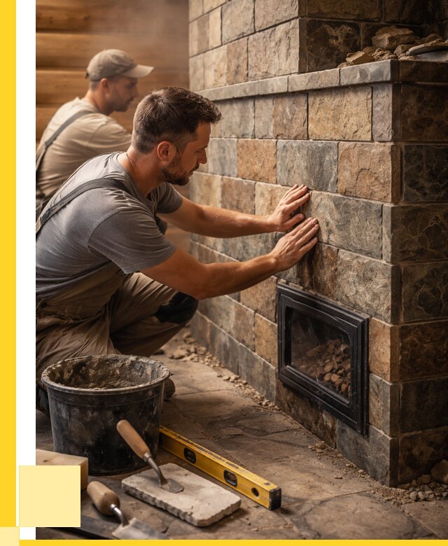 Облицовка банных печей в Шарыпове под ключ от 12126 р. | ЭриданШрп