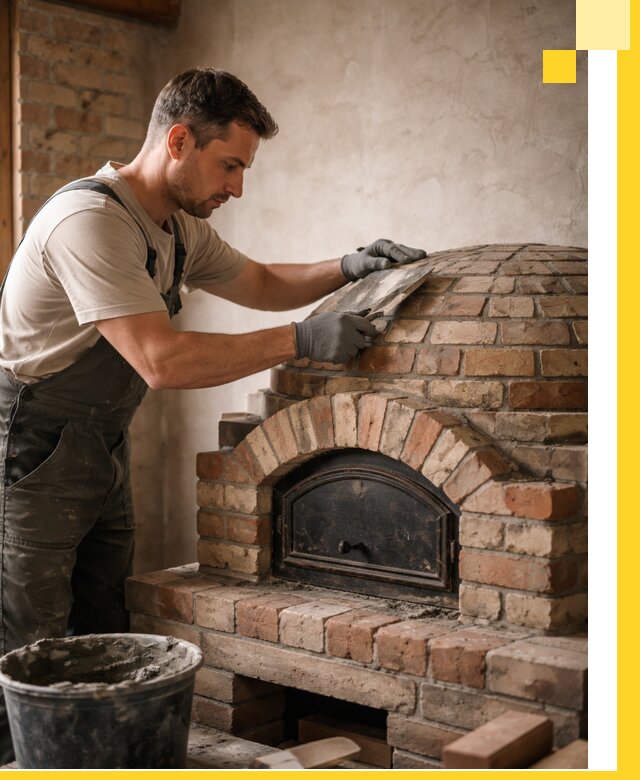 Изготовление и монтаж помпейских печей на заказ в Шарыпове