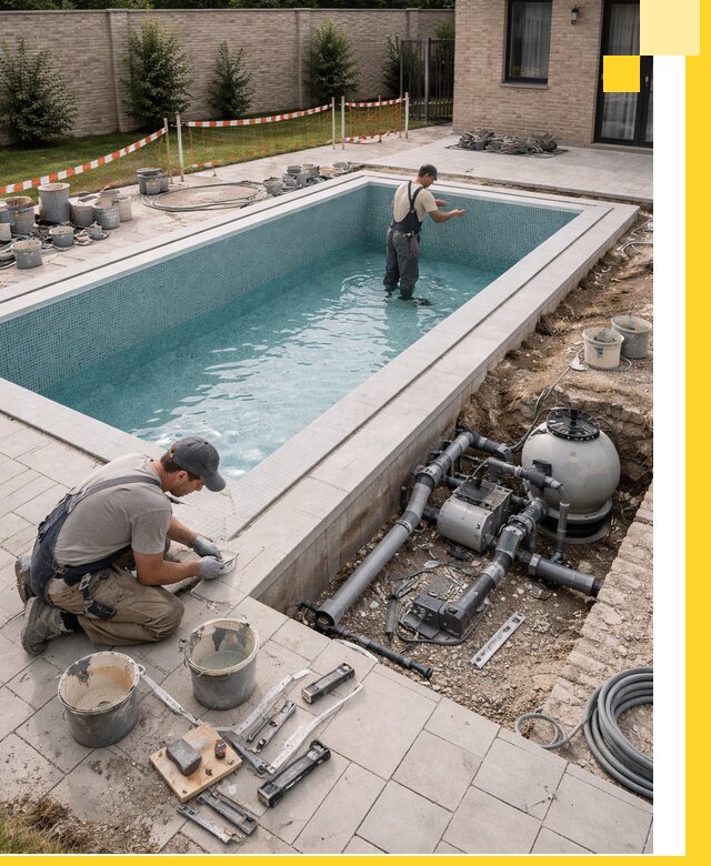 Строительство бассейнов под ключ в Шарыпове: проекты и монтаж