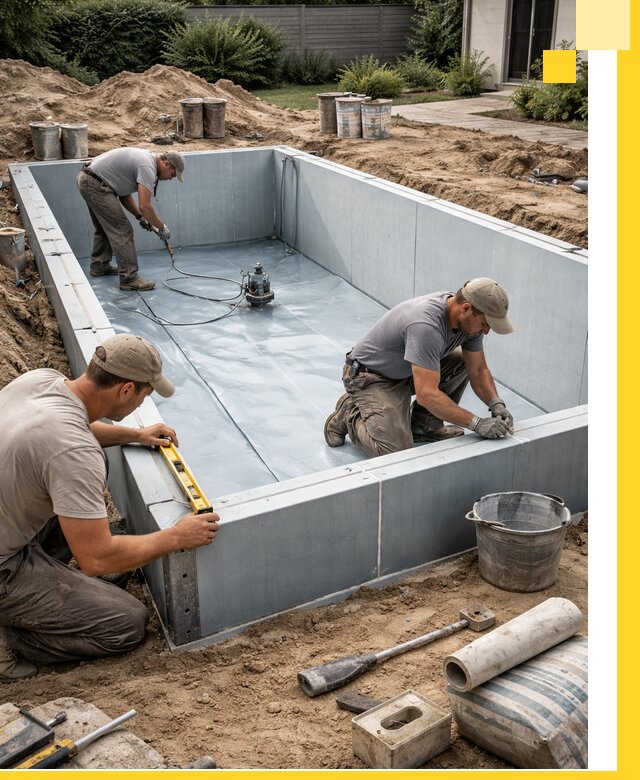 Профессиональный монтаж бассейнов под ключ в Шарыпове с гарантией