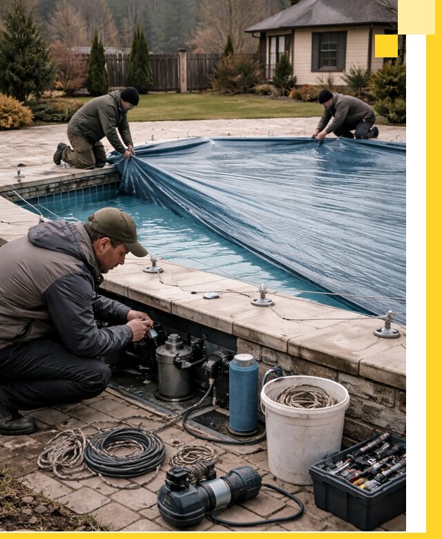 Консервация бассейнов в Шарыпове: подготовка к длительному хранению