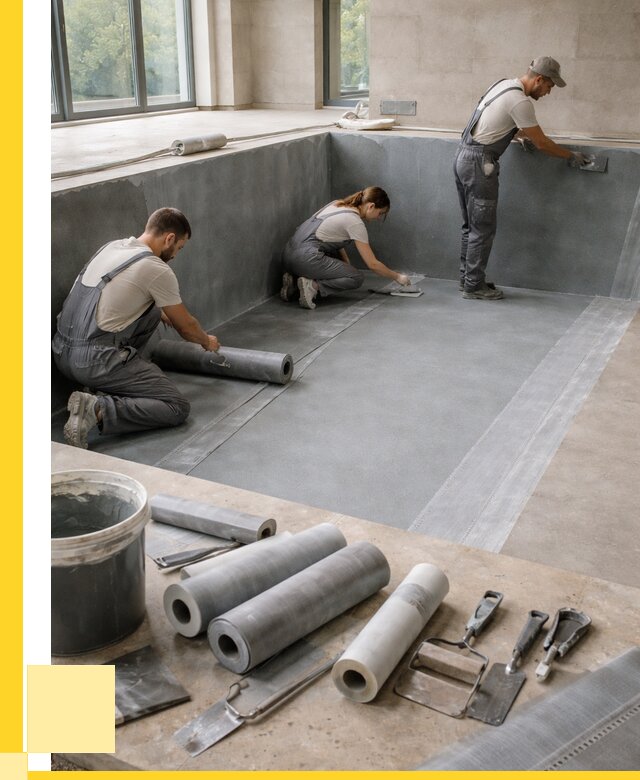 Гидроизоляция бассейнов в Шарыпове от 2021 р., ЭриданШрп