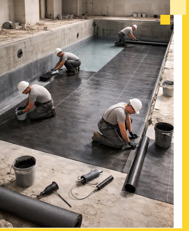 Профессиональная гидроизоляция бассейнов и чаш в Шарыпове под ключ