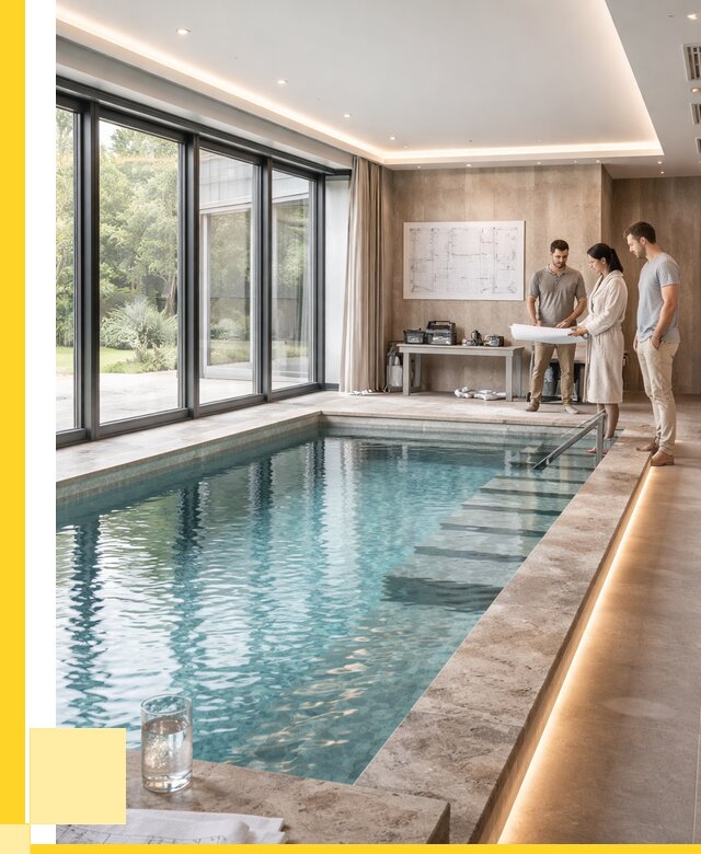 Закрытые бассейны под ключ в Шарыпове от 2526250 р. | ЭриданШрп