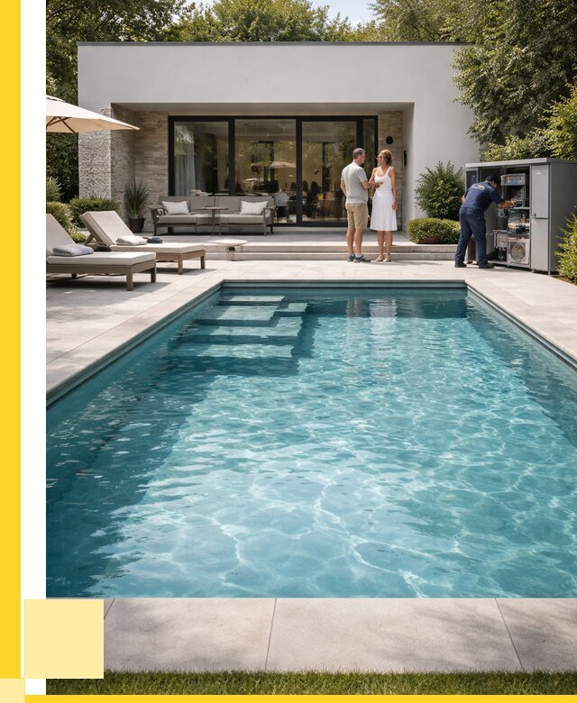 Бассейн в доме в Шарыпове под ключ от 1212600 р. | ЭриданШрп