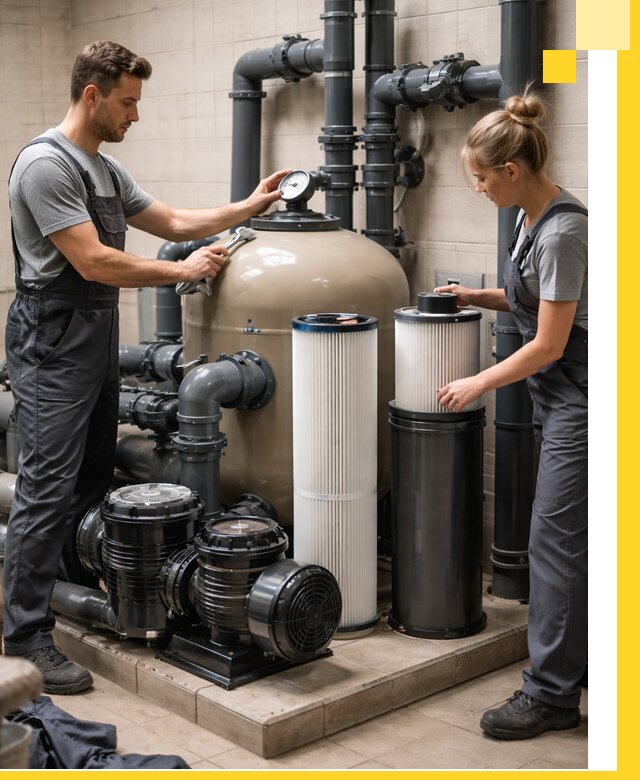 Фильтры и системы фильтрации для бассейнов в Шарыпове