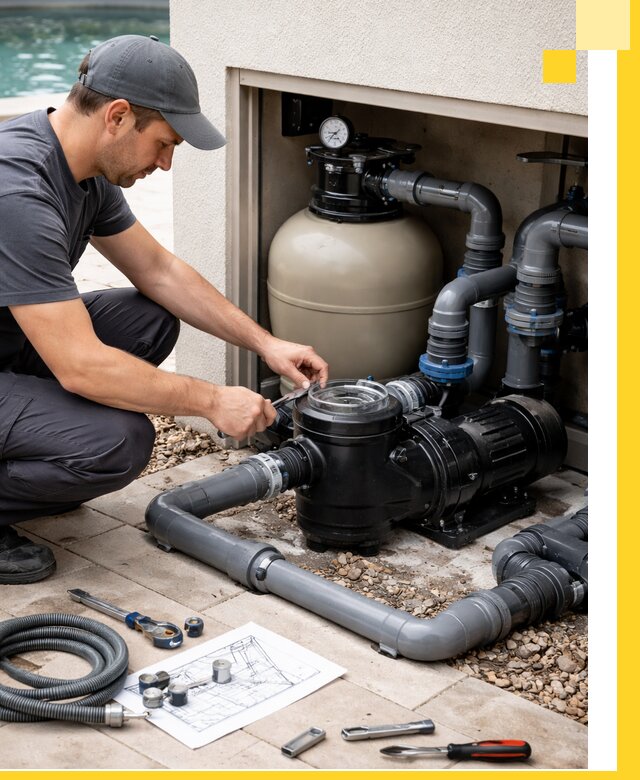 Поставка, монтаж и сервис насосов для бассейнов в Шарыпове