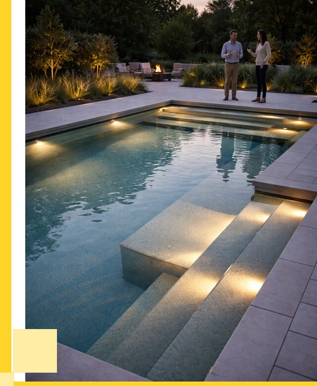 Освещение бассейнов в Шарыпове под ключ от 25263 р. | ЭриданШрп