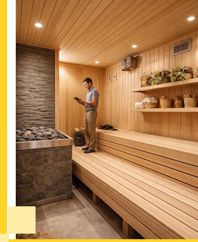 Сауна под ключ в Шарыпове: от 454725 р. | Строительство — ЭриданШрп