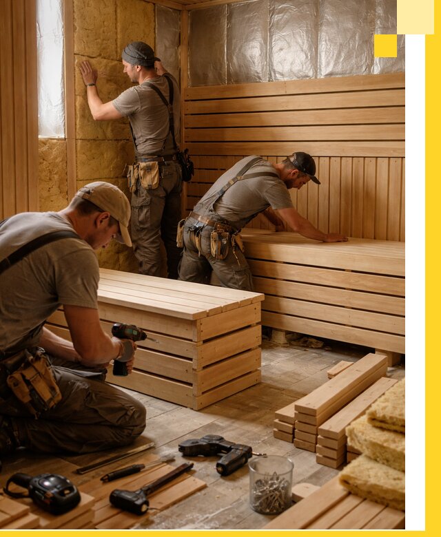 Профессиональное строительство саун под ключ в Шарыпове