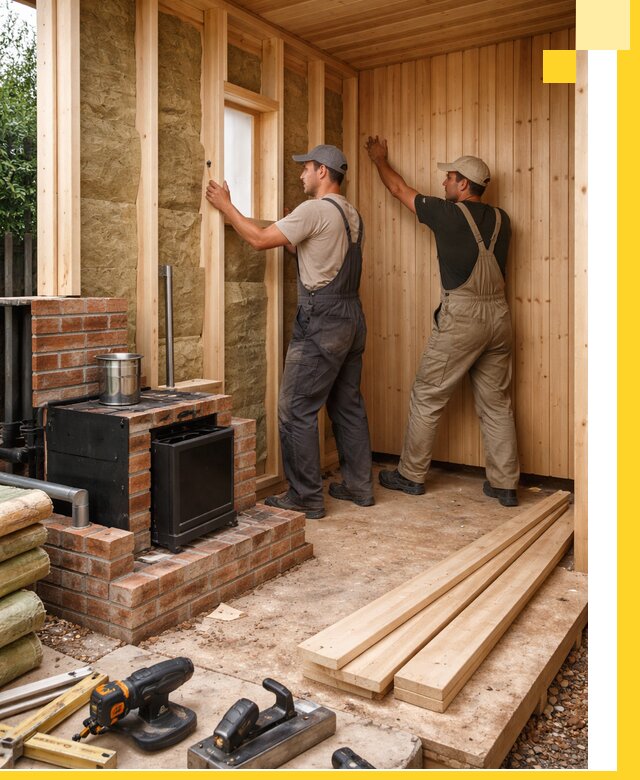 Строительство и установка дачных саун под ключ в Шарыпове