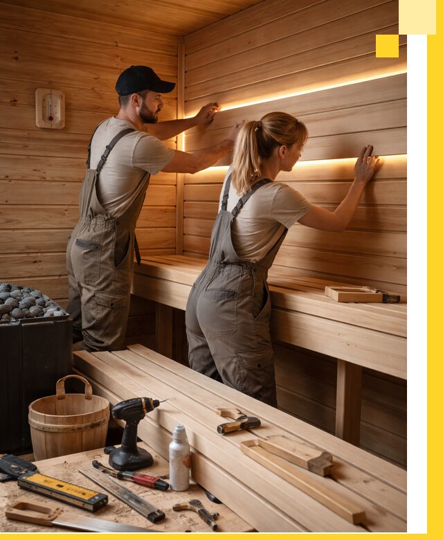 Дизайн саун и бань под ключ с индивидуальным проектом в Шарыпове