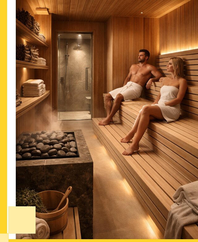 Интерьеры саун под ключ в Шарыпове от 181890 р. | ЭриданШрп