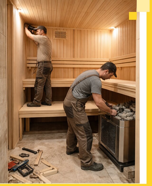 Купить сауну под ключ в Шарыпове с монтажом и гарантией