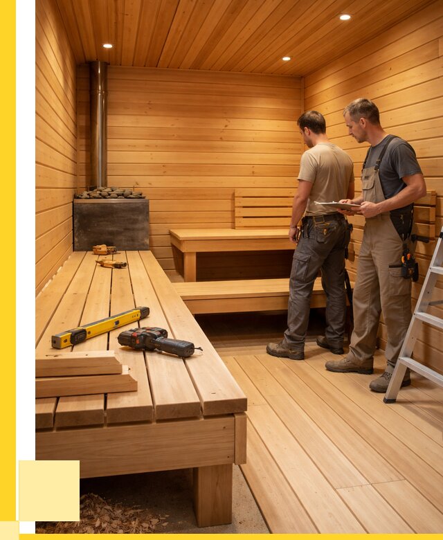 Отделка бань и саун в Шарыпове по цене от 4547 р. | ЭриданШрп