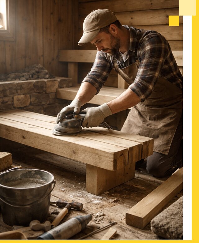 Ремонт бань под ключ в Шарыпове с гарантией качества и сроков