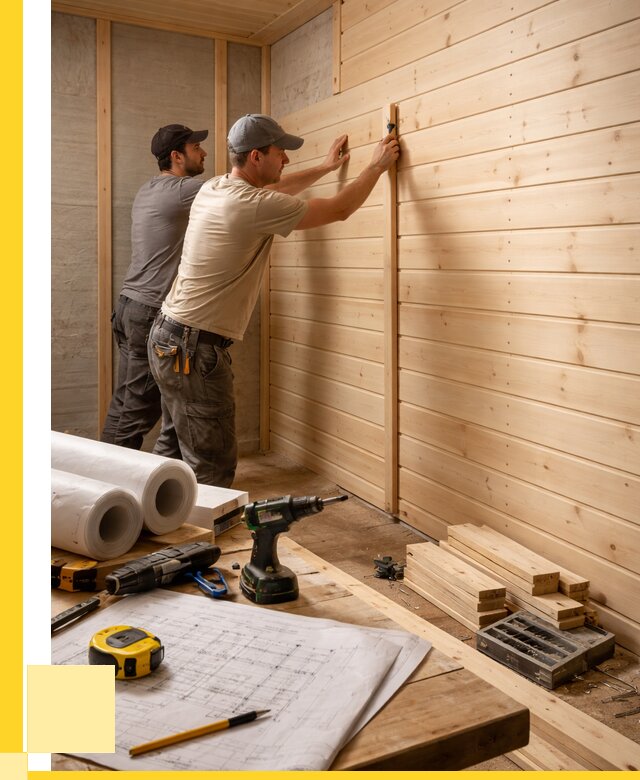 Обшивка бани вагонкой в Шарыпове от 1213 р., ЭриданШрп