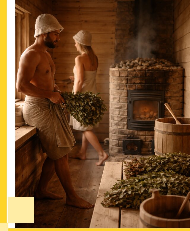 Русские бани в Шарыпове: проекты и дизайн от 353675 р. | ЭриданШрп