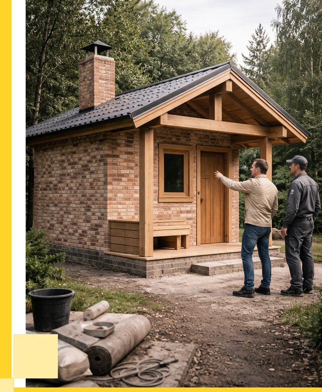 Кирпичные бани и печи в Шарыпове от 353675 р. | ЭриданШрп