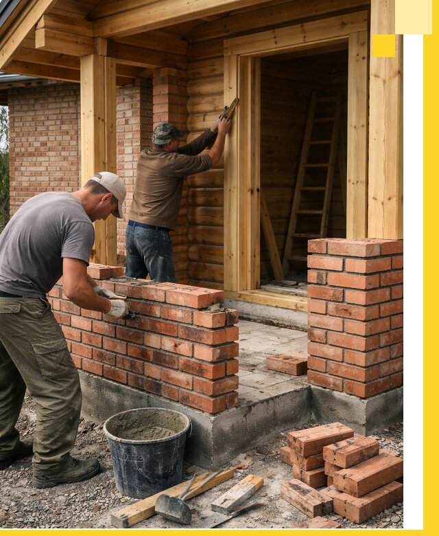 Строительство кирпичных бань под ключ в Шарыпове с гарантией качества