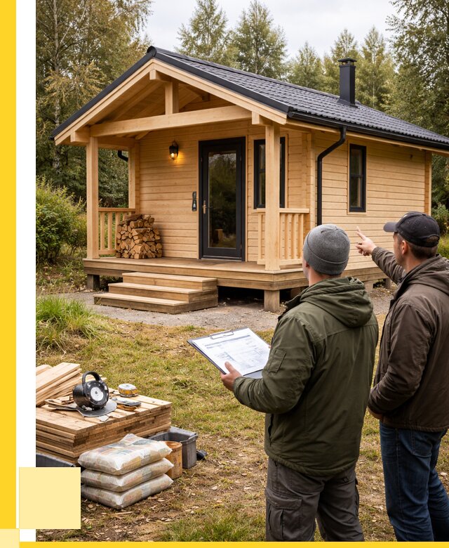 Каркасные бани под ключ в Шарыпове от 303150 р. | ЭриданШрп