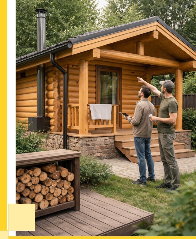 Бани для дачи под ключ в Шарыпове от 252625 р. | ЭриданШрп