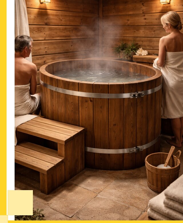 Бани с купелью под ключ в Шарыпове от 454725 р. | ЭриданШрп