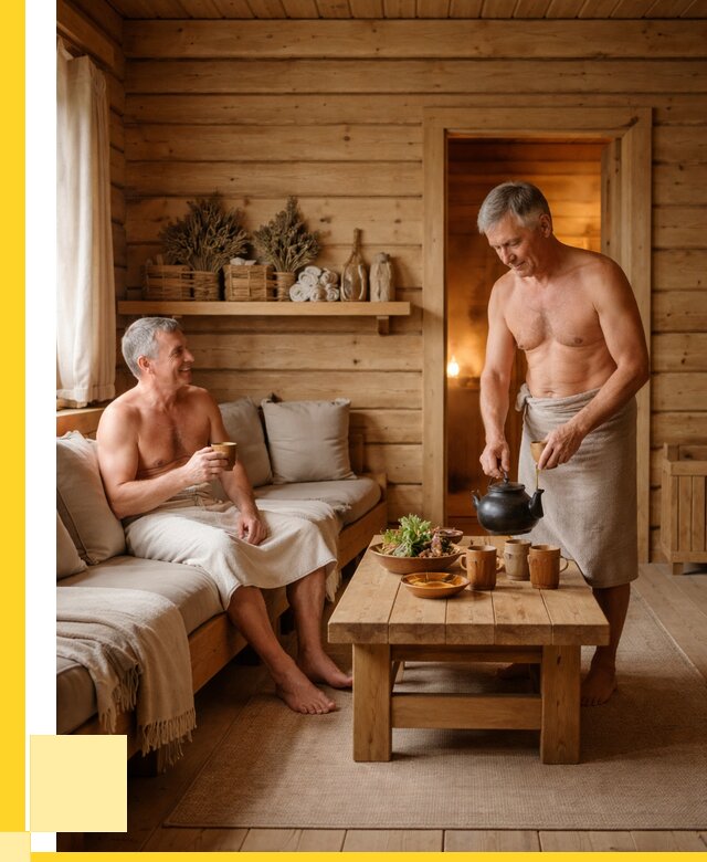 Бани с комнатой отдыха под ключ в Шарыпове от 454725 р. | ЭриданШрп