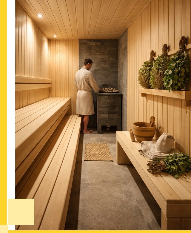 Отделка парной под ключ в Шарыпове от 353675 р. | ЭриданШрп