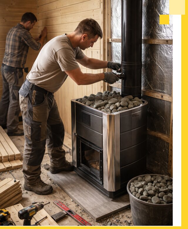 Проектирование и строительство парилок для бани в Шарыпове под ключ