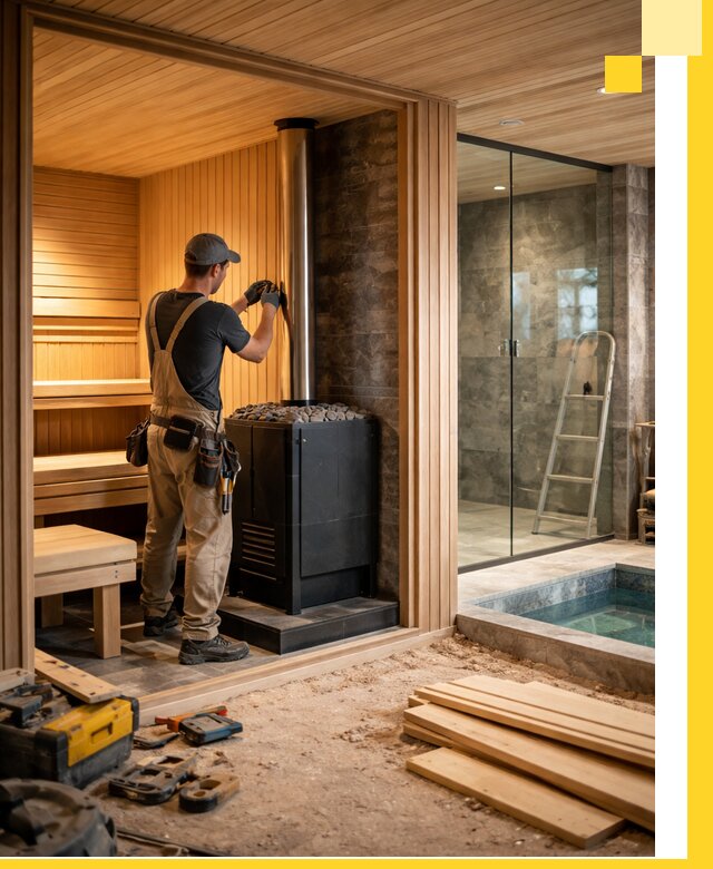 Полное строительство банных комплексов под ключ в Шарыпове