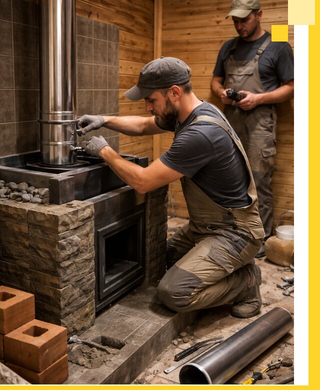 Изготовление и установка банных печей под ключ в Шарыпове