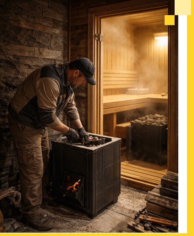 Строительство бани с сауной под ключ в Шарыпове от проекта до сдачи