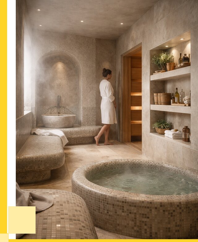 Строительство бани с хамамом в Шарыпове от 757875 р. | ЭриданШрп