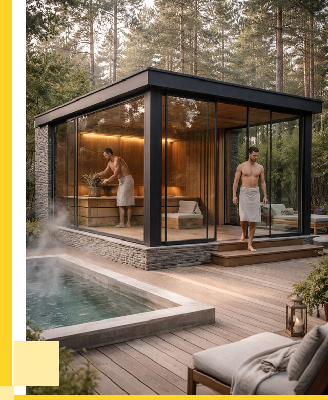 Стеклянные бани и двери в Шарыпове от 454725 р. | ЭриданШрп