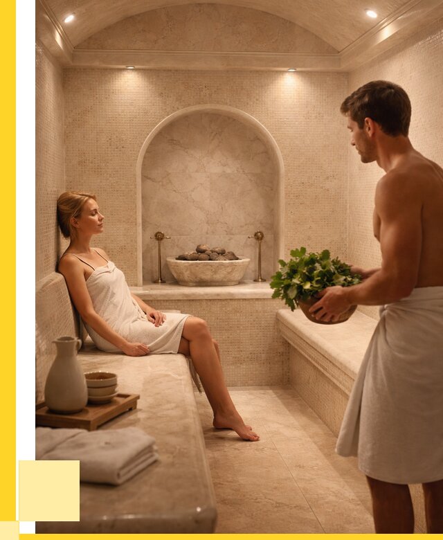 Хамам в доме под ключ в Шарыпове от 353675 р. | ЭриданШрп